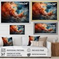 thumbnail image 4 of Designart "Unleashed Chaos in the Storm" Nautical & Beach Canvas Wall Art, 4 of 5