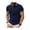 3# Navy, variant on Men's Casual Polo Shirts Summer Short Sleeve Button Polo T Shirt Lightweight Collared Golf Shirt Wine 3XL