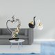 thumbnail image 2 of Figura De Cisne De Pareja Besándose, Adorno De Escritorio Coleccionable Para Dormitorio, Boda, Estantería, Armario, Decoración Del Hogar, Arte De Mesa, Artesanías, Decoración, Estatuas De, 2 of 8