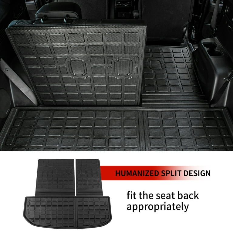 Interior Rubber Anti-Slip Door Groove Mats Gate Pad For Hyundai Palisade  2020-23