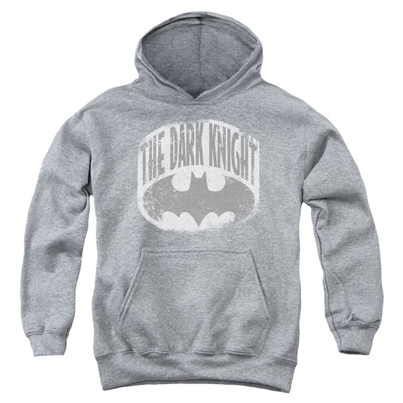 Batman - Dark Knight Shield - Youth Hooded Sweatshirt - Medium