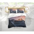thumbnail image 3 of 3D Sunshine Paisaje de Montaña Funda de edredón Set Ropa de cama Set Funda de edredón, 3 of 3
