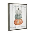 thumbnail image 3 of Stupell Industries Gather Together Fall Weather Pumpkins Graphic Art Luster Gray Floating Framed Canvas Print Wall Art, Design by Livi Finn, 3 of 6