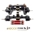 thumbnail image 1 of maskred 4pcs 1/24 Aluminum Alloy Front Rear Axle For Barrage Crawler Protector RC Car Accessories Replacement Parts RC Upgrade Part Black, 1 of 6