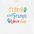 thumbnail image 4 of Inktastic Mimi and Gramps Love Me Boys or Girls Baby Bodysuit, 4 of 5