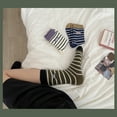 thumbnail image 4 of Whataatahia Calcetines redondos mini para mujer, calcetines deportivos recreativos de algodón peinado, calcetines de cuarto de pierna, 4 of 5