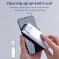 thumbnail image 3 of Blue Portable Electronic Cleaning Kit with Spray Sprayer, Keyboard Key Puller, Multi-Function Cleaning Pen, Brush & Cloth – Ideal for Laptops, Phones, Screens, Keyboards, Headphones – Dust & Stain, 3 of 7