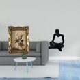 thumbnail image 2 of Marco De Fotos Vintage Ornamentado De Resina Y Figura De Estatua De Pensador Abstracto Para Decoración Creativa De Sala De Estar, Mesa, Pasillo O Bodas., 2 of 8
