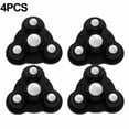 thumbnail image 1 of 4 Pcs Auto-Adhésif Type Boule Muette Roue Universelle 4 Perles Roulettes Roues 300g, 1 of 1