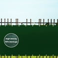 thumbnail image 5 of Bibana 6ft x 50ft Privacy Fence Screen Windscreen Shade Cloth for Garden and Balcony - Green, 5 of 7