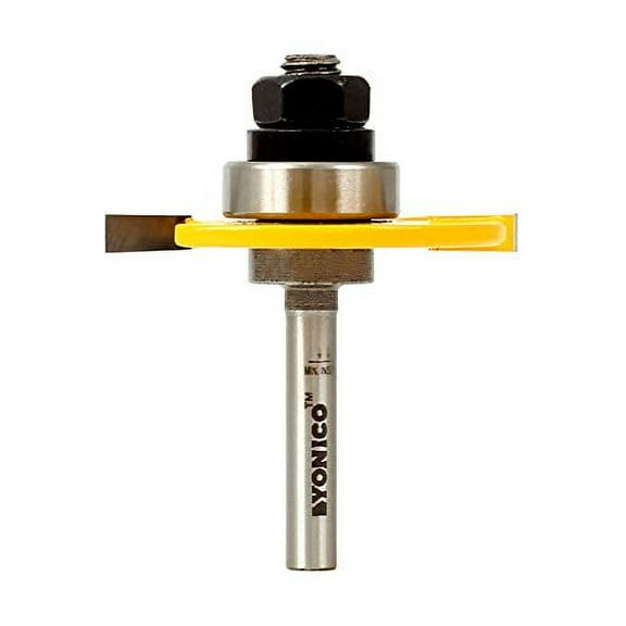 3/16" Slotting Cutter Router Bit - 1/4" Shank - Yonico 12105q