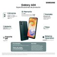 thumbnail image 4 of Smartphone Samsung Galaxy A04 32 GB Verde Desbloqueado, 4 of 4