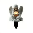 thumbnail image 2 of Todaioua Eternal Embrace Angel Garden Stake, 2D Flat Acrylic Decorative Angel Garden Stakes Decor Outdoor Guardian Fairy Garden Stakes for Cemetery Heavenly Memorial Gifts for Christians (11.5 Inch), 2 of 8
