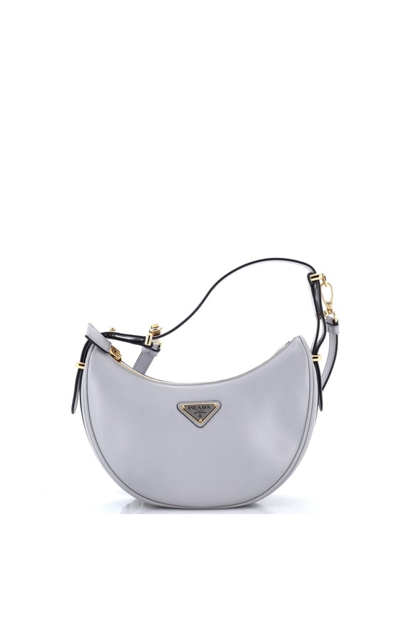 Pre-Owned Arque Half Moon Hobo Leather Small By Rebag