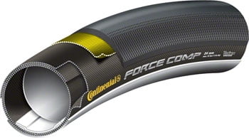Continental Force Comp Rear Tubular 700x24 BLK Foldable W/blk Chili Rubber for sale online 