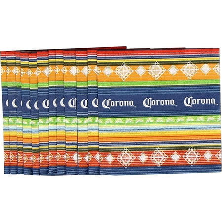 Corona Fiesta Themed Party Plates and Napkins Decorations Cinco De Mayo (6.5 Inch Napkins (12pieces)