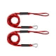 thumbnail image 3 of 2x Cuerda de amarre DYNWAVEMX 4 Pies Nylon con Lazo con Clip para Bote Canoa Embarcación Kayak rojo, 3 of 8
