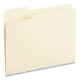 thumbnail image 2 of Universal File Folders, 1/3 Cut First Position, One-Ply Top Tab, Letter, Manila, 100/Box -UNV12121, 2 of 4