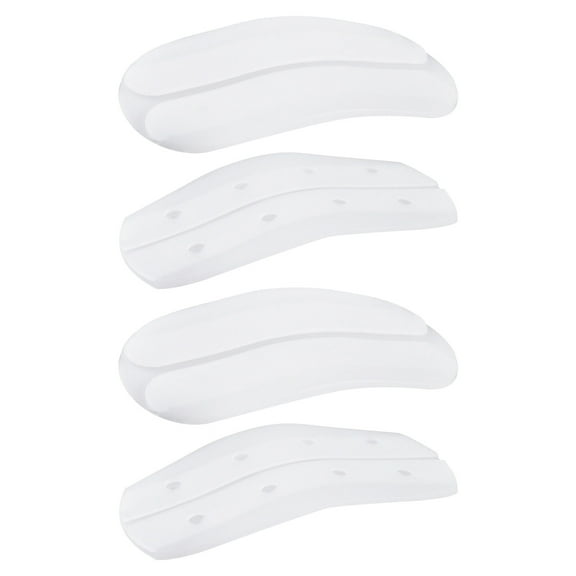 WORGEOUS 12 pcs  Durable Washable Anti-slip Silicone Bra Strap Cushions Shoulder Pads