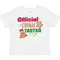 thumbnail image 3 of Inktastic Christmas Official Cookie Taster with Bell and Star Cookie Boys or Girls Toddler T-Shirt, 3 of 5