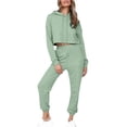 thumbnail image 4 of Chándal Para Mujer, Manga Larga, Fácil De Combinar, Traje Deportivo Para Mujer, Poliéster Para Exteriores ANGGREK Otros, 4 of 6