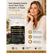 NatureDefend Red Marine Algae + Kelp Supplement – Immune Support, 60 Capsules, Veteran-Owned, Made in the USA