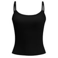 thumbnail image 3 of Weikingp Tunic Tank Tops For Women Women Tank Tops Womens Tank Tops Built In Bra Tank Tops For Women Womens Loose Tank Tops Black L, 3 of 3