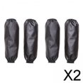 thumbnail image 1 of 2x 2 Pares de Fundas Impermeables para Brazos, Fundas de Cuero PU, Fundas para Brazos para Carnicero, Lavado de Coches, Cocina, Lavado de Platos , Neg 2 piezas, 1 of 8
