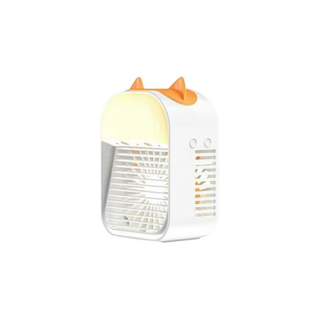 

RnemiTe-amo Mini Air Conditioner Evaporative Air Cooler Mini Air Cooler Desktop Usb Small Air Conditioner Home Dormitory Outdoor Fan