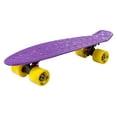 thumbnail image 4 of Skate 22 Inch Mini Plastic Cruiser Complete Skateboard With Strong Custom Injection Molded Deck - Smooth 85A 59mm PU Wheels With High Speed ABEC 7 Bearings, 4 of 4
