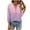 Pink, variant on Womens T Shirts Graphic Funny Crew Neck Tops Grey Womens Tops Dressy Casual Tunics Periwinkle Short Sleeve Tunic Tops for Women 2026