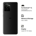 thumbnail image 3 of Nokia HMD Vibe 6.56" HD 128GB 4G LTE GSM Smartphone, Unlocked, Charcoal, 3 of 6