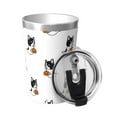 thumbnail image 2 of PAYOHTO Halloween Spooky Pumpkin French Bulldog Insulated Stainless Steel Tumbler 12 oz Thermos Come with Straw Kids Leak-Proof Travel Mug Cup, 2 of 7