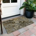 thumbnail image 6 of Addison Rugs Chantille Indoor/Outdoor Transitional Organic Mocha Washable Rectangle Rug, 1'8" x 2'6", 6 of 6