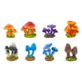 thumbnail image 3 of TISHITA 8 Pieces Resin Mushrooms Figurines Craft Garden Decoration Hand Painted Table Sculpture for Outdoor Decor Adorable Waterproof, 3 of 8