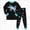 Pj02-Black, variant on Gibobby Toddler Boys Pajamas Boys Girls Pajamas Long Sleeve Top And Pants Pajama Set 2-Piece Kids Pajamas Set For 0-24 Months 2t 3t 4t 5t Kids Boys Toddler Boys Clothes,Sky Blue,Size 7-8 Years