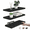 Black 2, variant on Ophanie 16 inch 3 Pack Wood Floating Shelves, Hanging Float Shelf for Bathroom, Bedroom, Living Room, Kitchen with 22lbs Capacity, Wall Mounted Decorative Shelves, 16 x 6.7x 1.1 Inch, Set of 3, Black