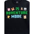 thumbnail image 2 of Minecraft Boys Graphic Crew Fleece Sweatshirt with Long Sleeves, Sizes XS-2XL, 2 of 3