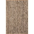 thumbnail image 2 of 4x6 Ft Black White & Natural Jute Area Rug, Hand-Woven, Reversible, Farmhouse Boho Style, Durable & Pet-Friendly Rug for Living Room, Dining Room, and Bedroom, 2 of 5