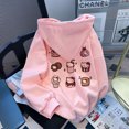 thumbnail image 1 of Sudadera con capucha de Hello Kitty para mujer, dulce y linda, para otoño e invierno, nueva versión coreana, sudadera con capucha holgada, informal y versátil, tendencia de moda, 1 of 5