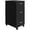 Black, variant on Pemberly Row Modern 3-Drawers Vertical Navy Metal Filing Cabinet Pre-assembled