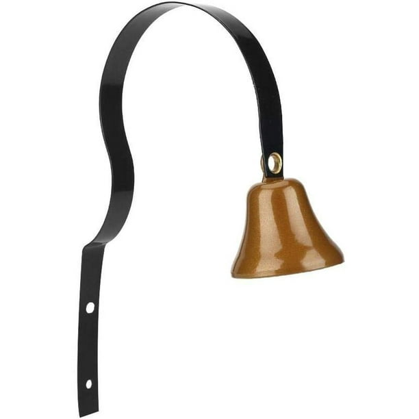 Cloche pour porte d'entrée cloche traditionnelle style cloche pendentif  sonnette de porte métal pour décoration de maison 