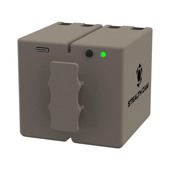 Stealth Cam 360 Cam Max Cartridge Rechargeable Lithium Battery Pack, 5400mAh, 12V, USB-C Charging, LED Status Indicator (STC-RVLRLC)