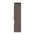 thumbnail image 3 of Atlin Designs 98" Full Murphy Bed with Narrow Storage in Bark Gray, 3 of 13