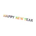 thumbnail image 1 of AMLESO 2024 Happy New Year Banner with String Hanging Ornament for Garden Accessory B, 1 of 8