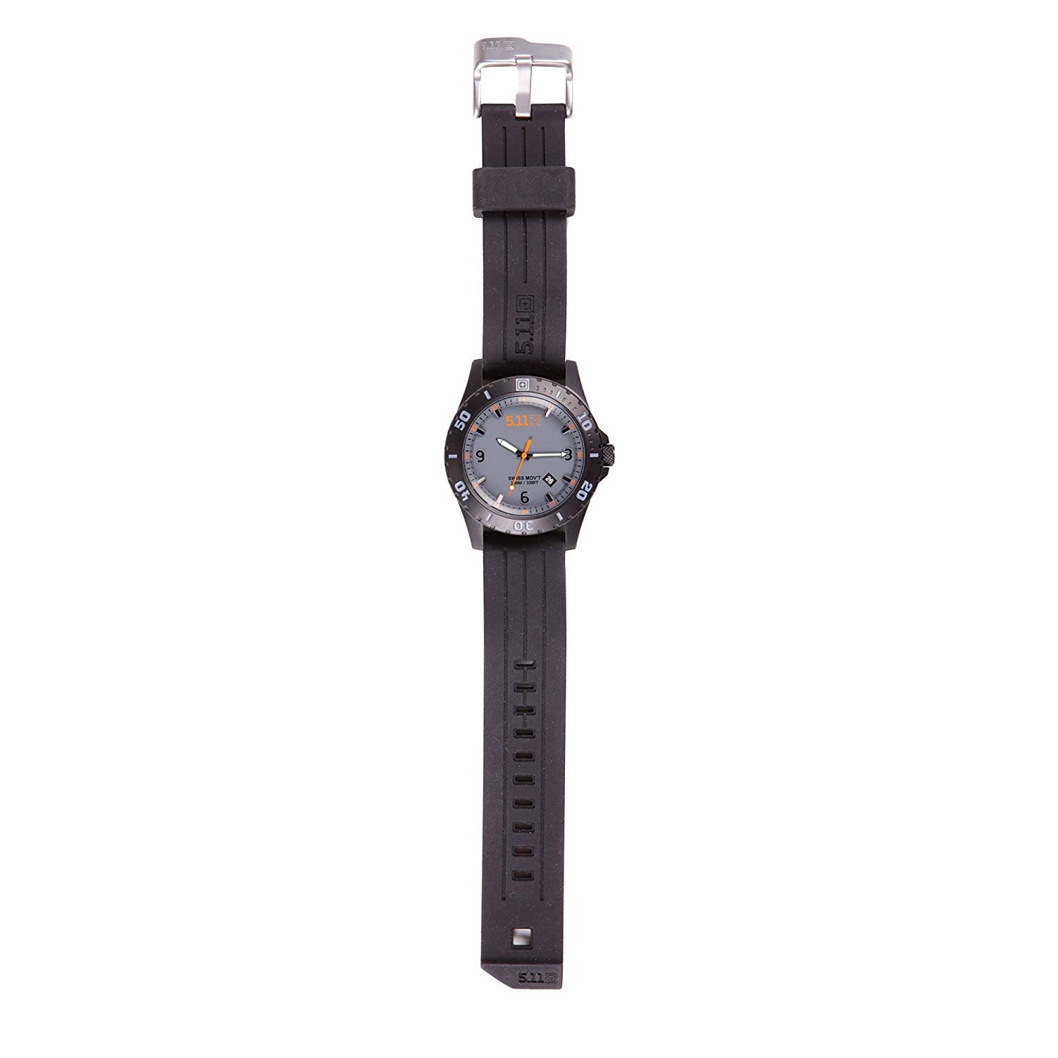 5.11 Tactical Sentinel Watch Black Strap腕時計 サバイバルゲーム ...