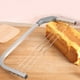 thumbnail image 5 of Chiciris Cortador de Pasteles, Nivelador de Pasteles Ajustable, Acero inoxidable, Ligero Con 3 Cables para Herramientas para Hornear, 5 of 7