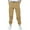 Khaki, variant on Trendy Jogger Sweatpants, Boys And Childrens Sports Cargo Pants Stretch Elastic Waist School Kids Twill Joggers for 4-13Years, Size 6-14 Years