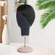 thumbnail image 3 of Soporte de exhibición de pelucas, sombreros y cabezas de maniquí para peinado, secado, hogar, salón y viajes. Negro, 3 of 9