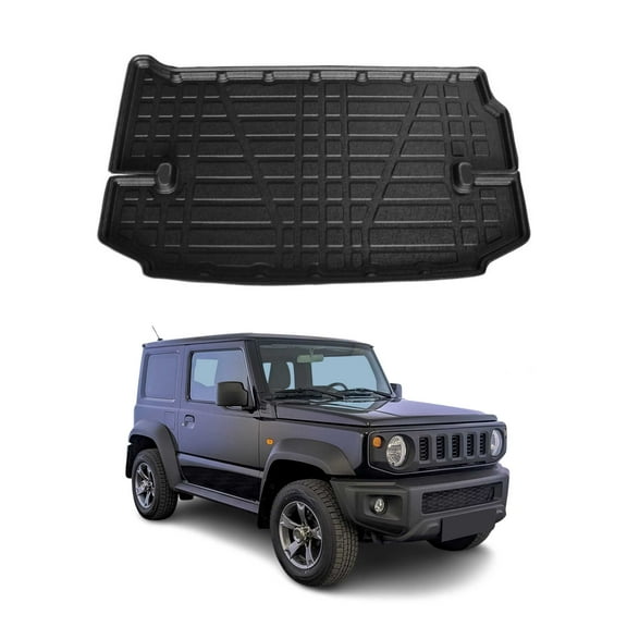 OMAC Cargo Mats Liner for Suzuki Jimny 2019-2024 Black All-Weather TPE